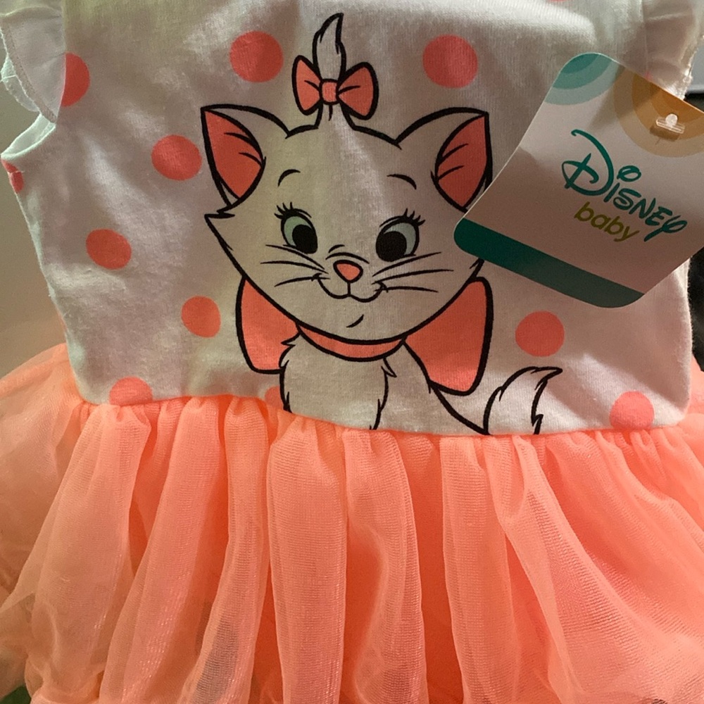 Baby Disney Aristocat Tutu Dress size 6-month